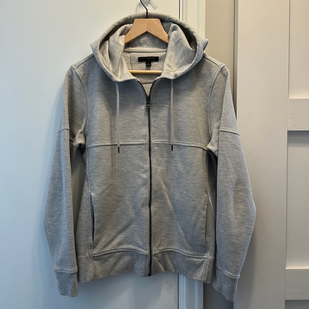 Men’s Gray Banana Republic Hoodie size Small